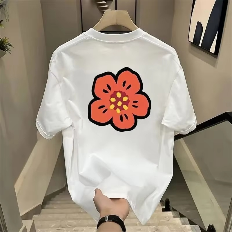 Streetwear Brand Flower - 2026 Cartoon Bloem T-shirt Mannen Vrouwen