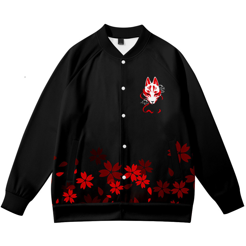 Streetwear Brand Flower - Jassen Anime Bloem Vos 3D Gedrukt