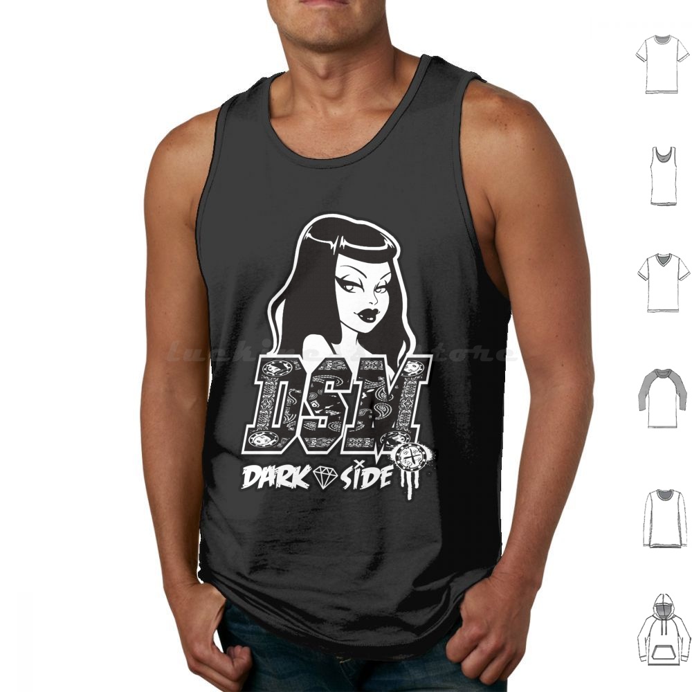 Urban Streetwear Brand - Desmadre merk Dark Side Collection tanktops