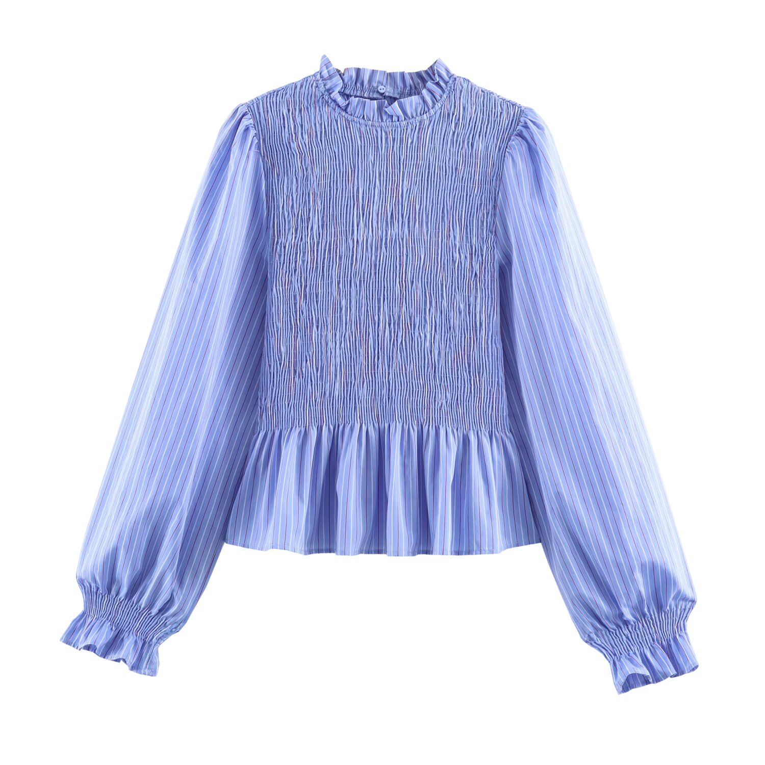 Merk geruite ruchesblouses voo - Streetwear Brand England recensie en prijs