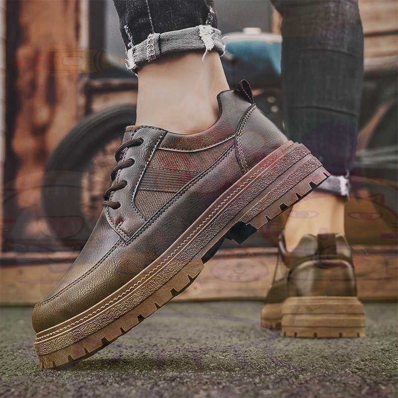Donker natuurlijk leer Mode-sn - Streetwear Brand Italy recensie en prijs