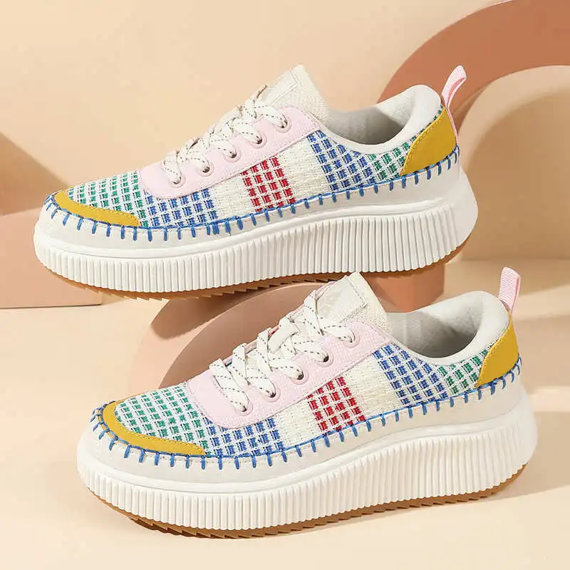 Bruine schoenen Dames Flats He - Streetwear Brand Italy recensie en prijs