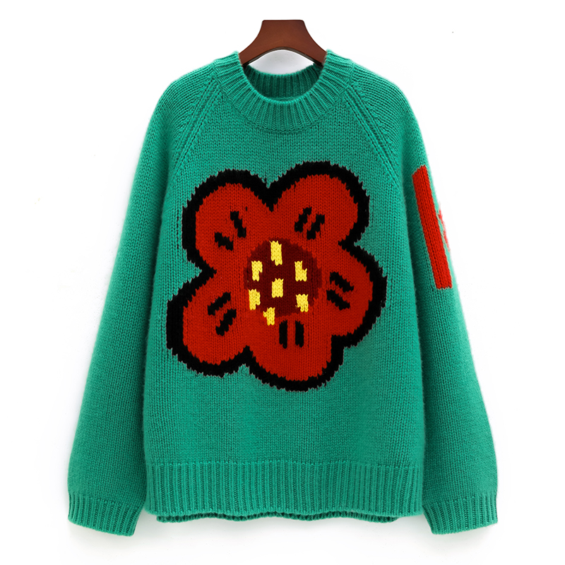 Dames 100% pure kasjmier trui  - Streetwear Brand Flower recensie en prijs
