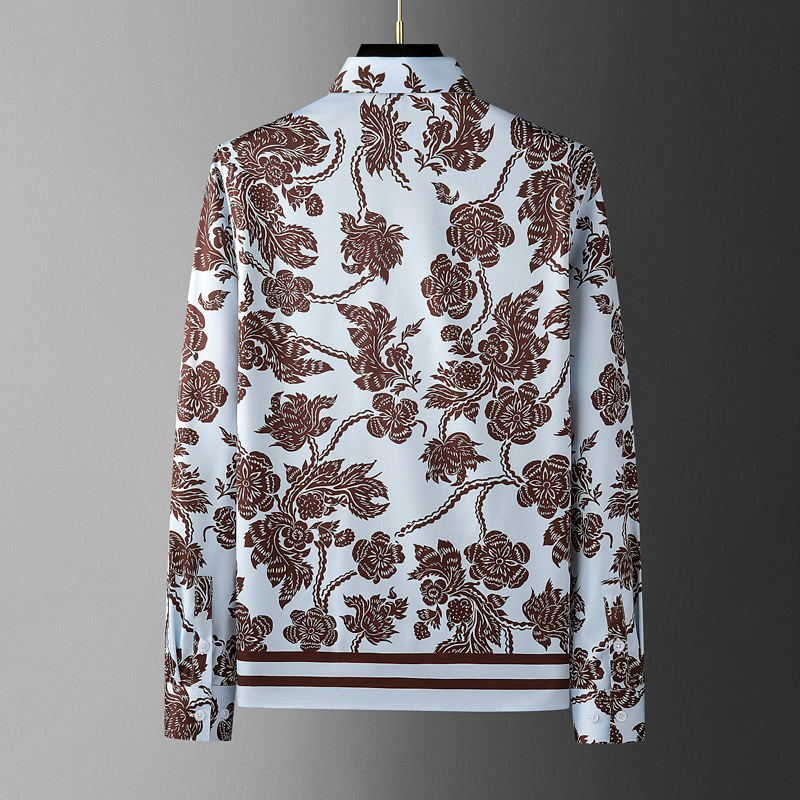Merkbloem bedrukt herenoverhem - Streetwear Brand Flower recensie en prijs