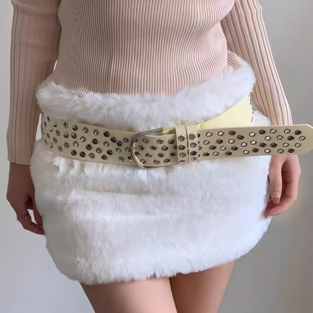 Punk holle oogje-klinknagelrie - Streetwear Brand Belts recensie en prijs