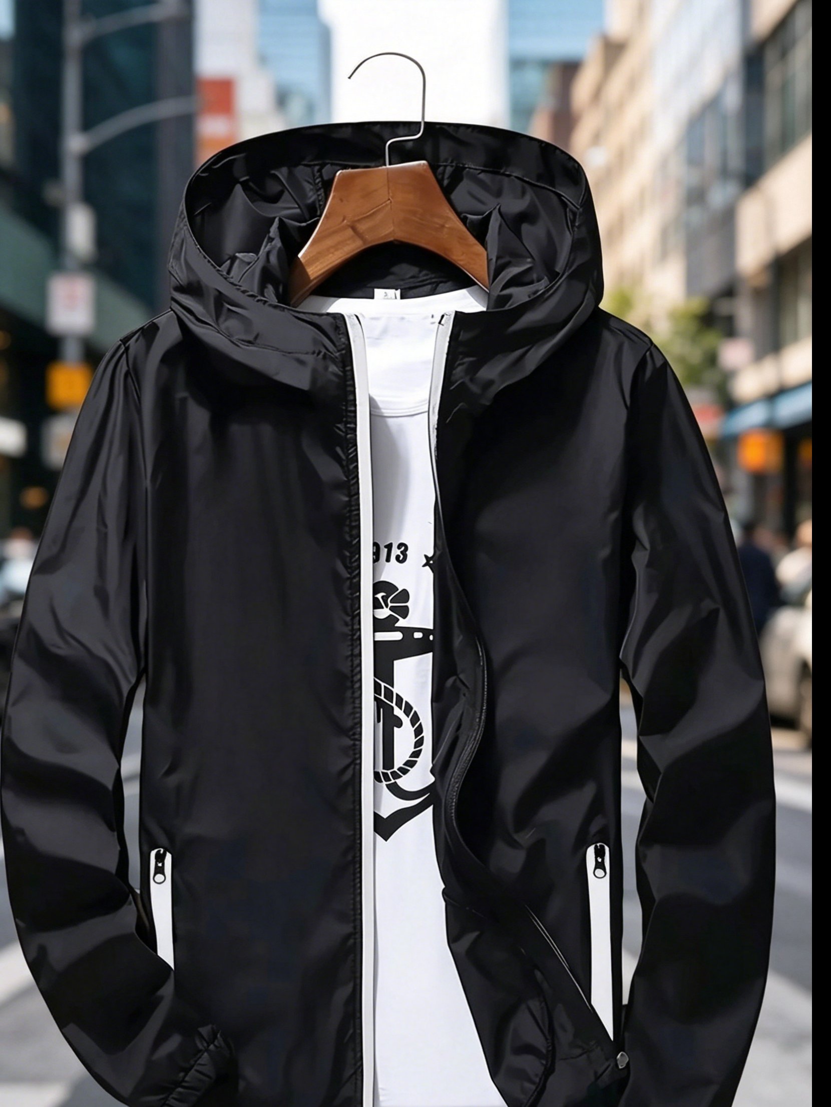Heren Premium Lichtgewicht Win - Streetwear Zipper recensie en prijs