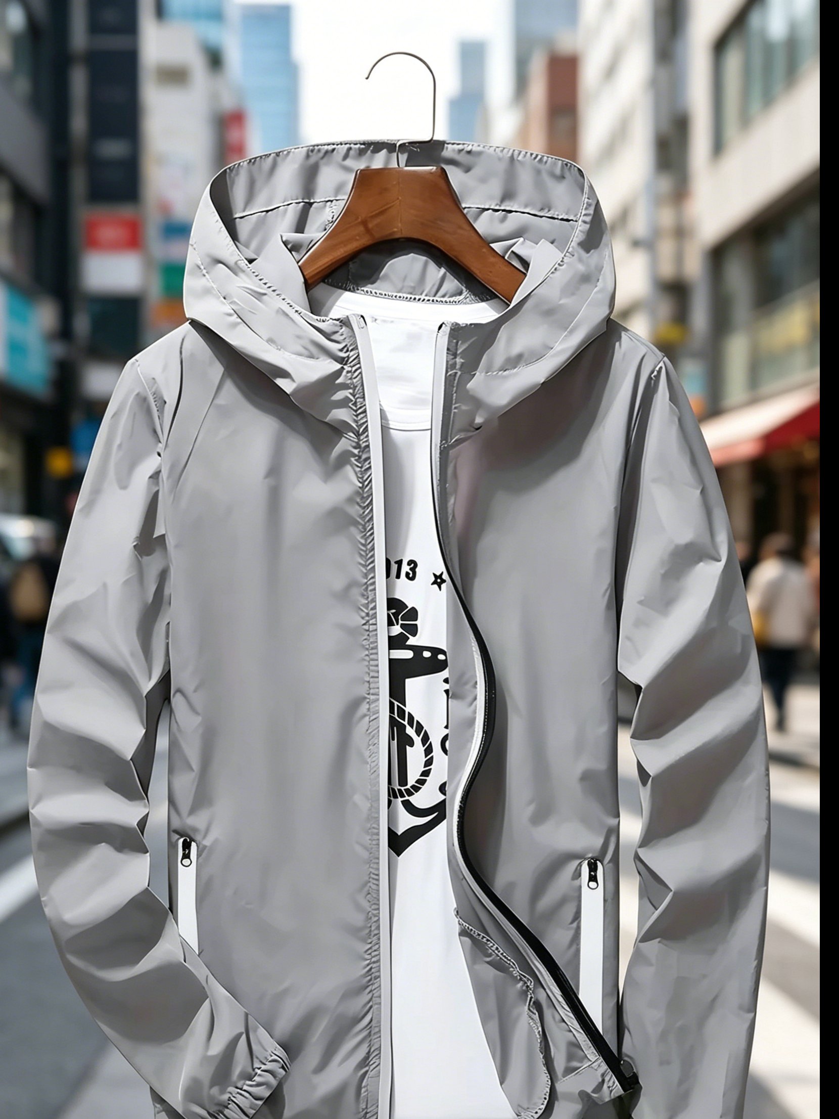 Heren Premium Lichtgewicht Win - Streetwear Zipper recensie en prijs