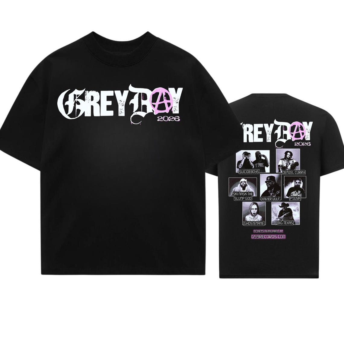 Dark Hip Hop Concert Tour 2026 - Urban Streetwear Brand recensie en prijs