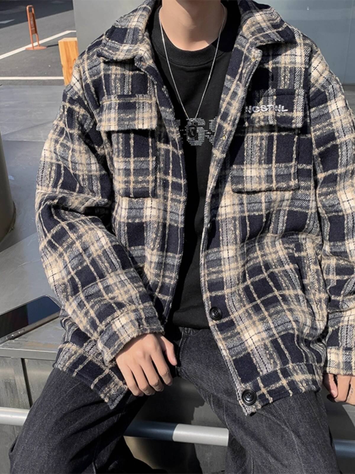 Heren dikke overhemden jas her - Streetwear Brand England recensie en prijs